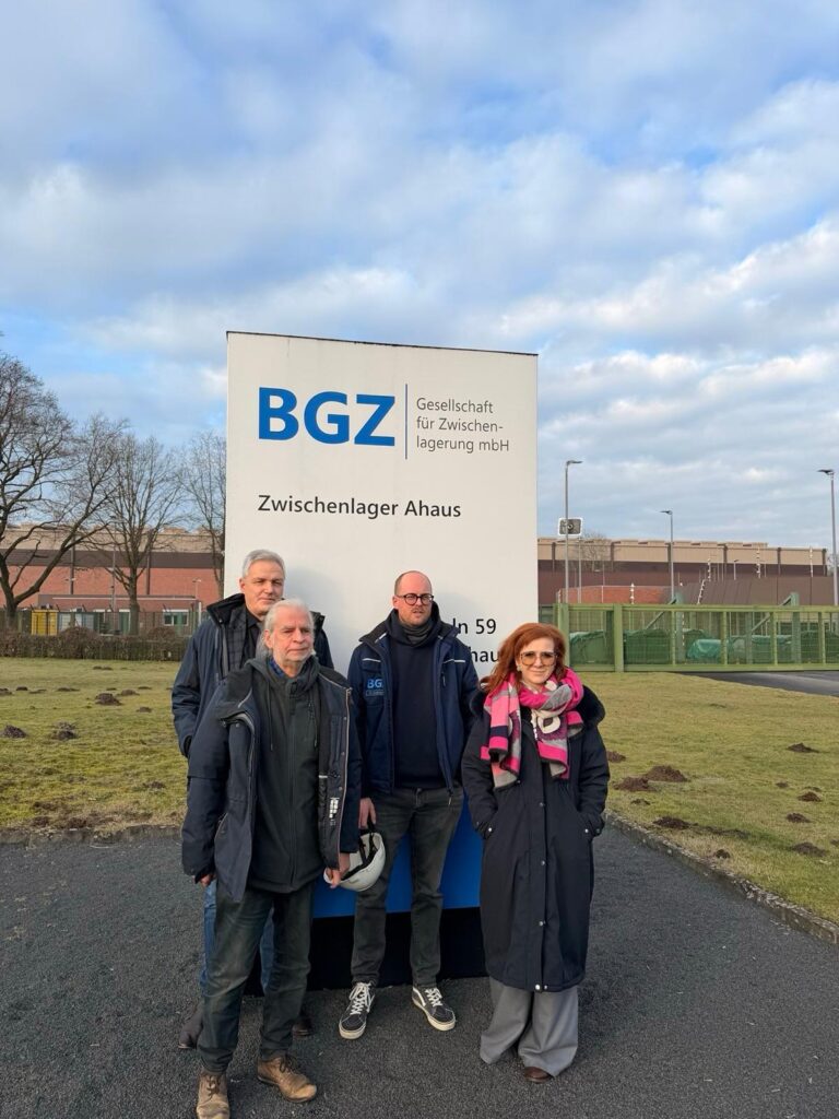 MdB Mareike Hermeier (r.) besuchte das Brennelemente-Zwischenlager in Ahaus. Foto: Büro Mareike Hermeier