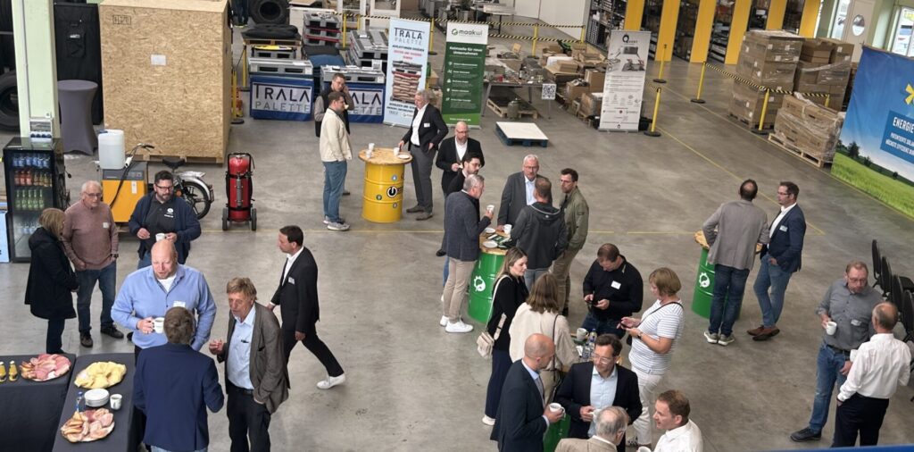 Rund 60 Teilnehmende nahmen am Unternehmerfrühstück Nachhaltigkeit im Maakwi Campus in Heek teil.