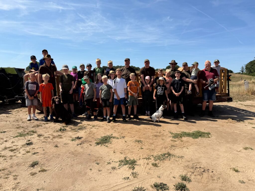 Einen Ferientag voller Abenteuer erlebten die Kids beim Hegering Vreden.