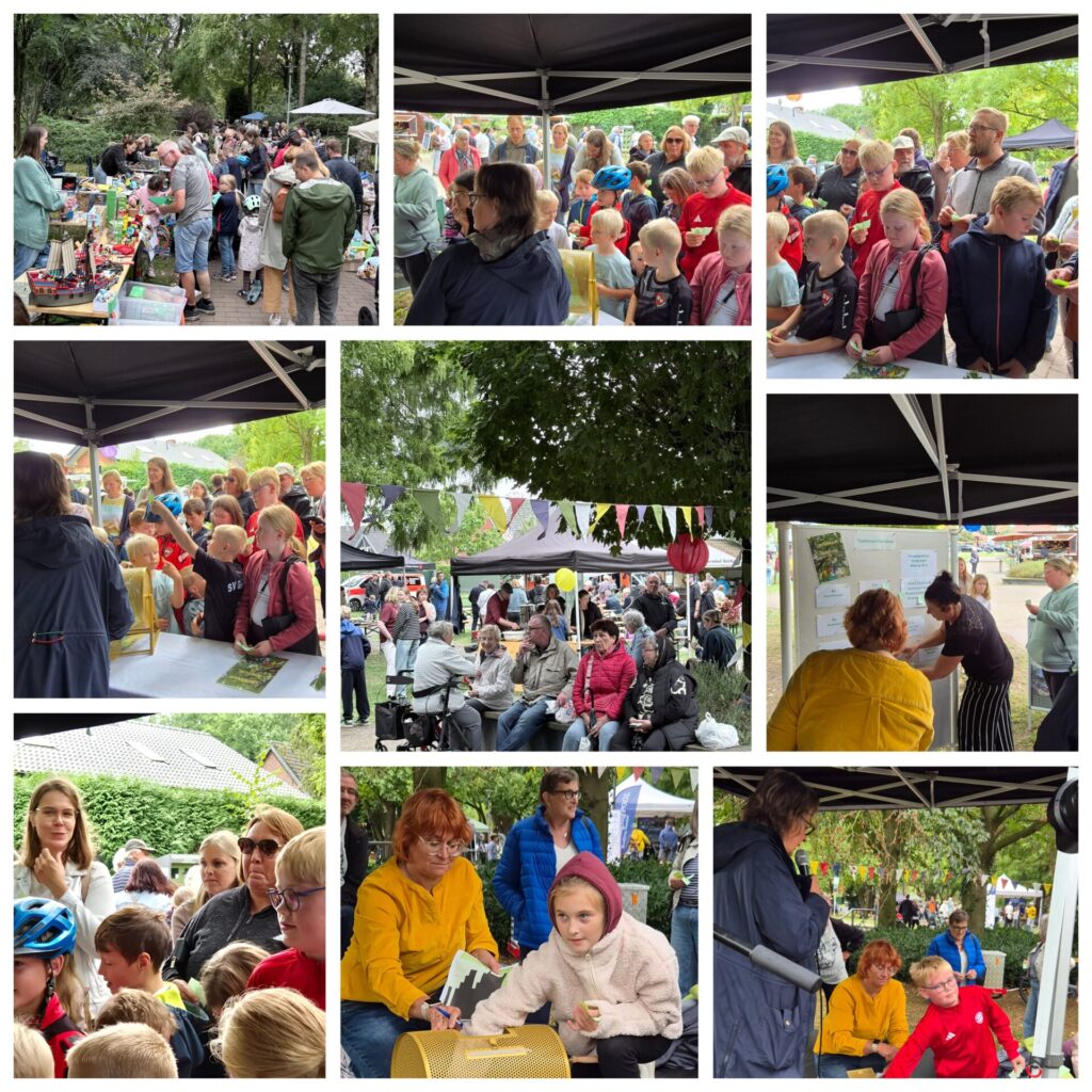Zusammenkommen, miteinander ins Gespräch kommen und gemeinsam eine schöne Zeit verbringen
– genau das stand beim Sommerfest im Stadtpark im Mittelpunkt.