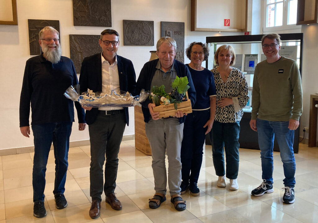Die Fairtrade-Stadt Stadtlohn hat mit Rudolf Kleyboldt einen der Wegbegleiter der ersten Stunde verabschiedet.